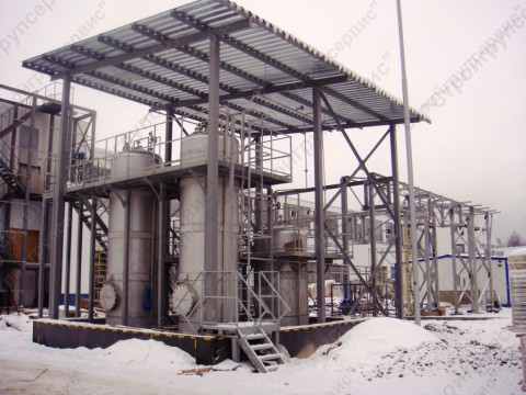 Строительство спиртохранилища на заводе в Московской области