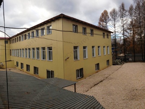 Вентилируемый фасад корпуса №10 в Московской области